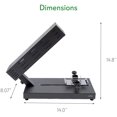 thumbnail image 2 of NUTRICHEF Electric Raclette Cheese Melter Machine, 2 of 5