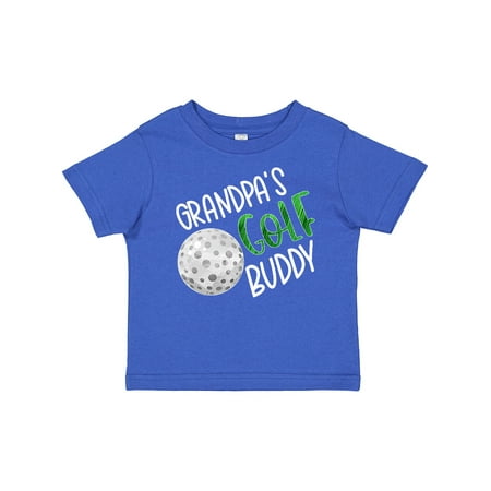 

Inktastic Grandpa s Golf Buddy with Golf Ball Gift Baby Boy or Baby Girl T-Shirt