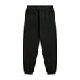 thumbnail image 3 of Pantalones largos para hombre, color liso, informales, con cordón en el tobillo, pantalones largos para hombre, 3 of 3