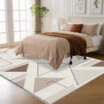thumbnail image 3 of 5'x7' carpet for room carpet small area rug for bedroom boho area rug rust area rug, 3 of 7