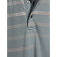 thumbnail image 4 of Ben Hogan Big Men's Plaid Print Short Sleeve Polo Shirt, 4 of 6