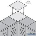 thumbnail image 1 of Salsbury 77832BL 12 in. Flat Top Filler Corner for Metal Locker, Blue, 1 of 1