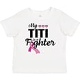thumbnail image 3 of Inktastic Breast Cancer Awareness My Titi is a Fighter Boys or Girls Baby T-Shirt, 3 of 5