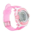 thumbnail image 2 of Reloj Cronógrafo Digital, Resistente Al Agua, Con Múltiples Funciones, Reloj De Natación Para Niñas Con Correa De PU Para Deportes De Natación, 2 of 8