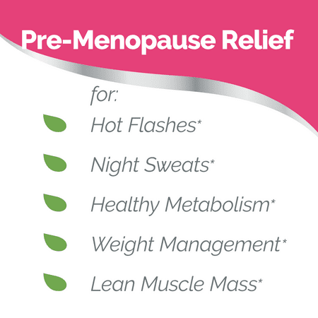 Estroven Perimenopause Relief + Weight, Dietary Supplement, 30 Capsules