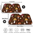 thumbnail image 3 of Daiia Woodland Mushroom Windshield Sun Shade for Car SUV Truck (Small ), Car Sun Shade Windshield, Car Shades for Front Windows, Sunshade for Car Windshield, 3 of 7