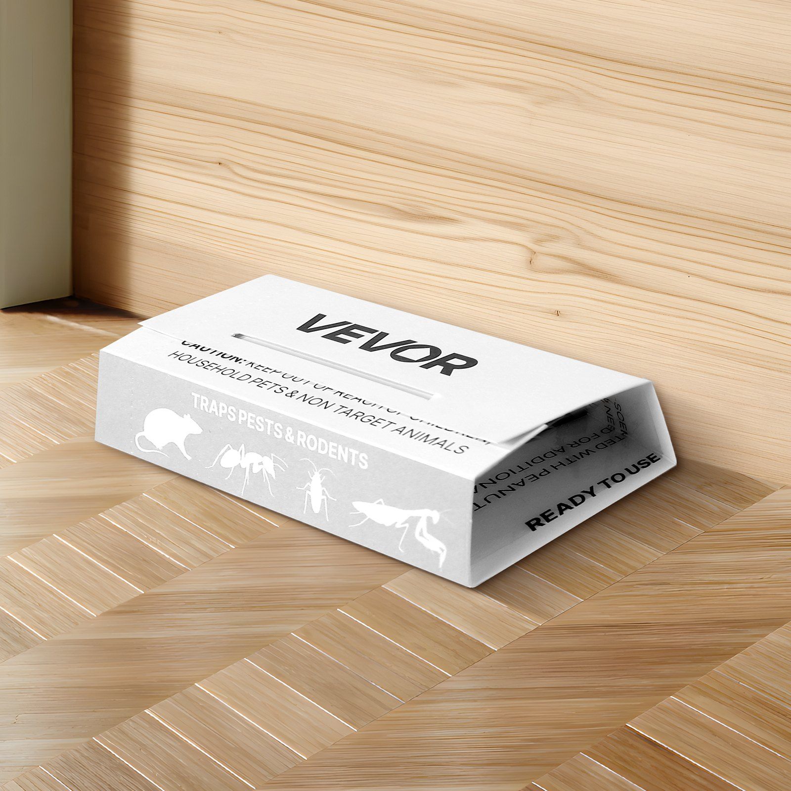 Insect Glue Trap 36 Pack, Sticky Pest Control Adhesive Boards with Peanut Scent Attractant, Strong High-Tack Grip, Slim Space-Saving Design, Dual Trap Modes, Effective Indoor Bug Control for Home