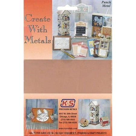 Copper Metal Sheet .016 x 5 x 7 1pk