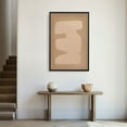 thumbnail image 3 of Eastern Print Poster Beige Abstract Minimalist Wall Art Mid Century Modern Print, Size 24x36 UNFRAMED, 3 of 5