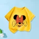 thumbnail image 3 of Camiseta de algodón de Disney de verano con dibujos animados para bebés, niños y niñas, ropa de manga corta de Mickey Mouse, camiseta con estampado de Minnie Kawaii para niños pequeños, 3 of 5