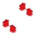 thumbnail image 4 of Sonducket 1 par de guantes para niños, diseño de Color sólido, cubiertas para manos, accesorio de ropa, calentador de manos de invierno tejido para Type4 NO4 Sonducket CBP230978, 4 of 5