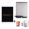 thumbnail image 3 of A-MIND for iPad Pro 9.7 2016 A1673 A1674 A1675 LCD Display Touch Screen Assembly Replacement Parts, Tablet Front Panel & LCD Screen Repair,with Free Tool Set + Screen Protector (White), 3 of 4