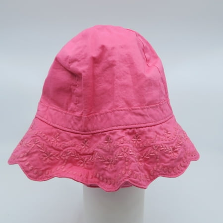 

Pre-owned Janie and Jack Girls Pink Sun Hat size: 12-24 Months