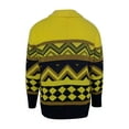 thumbnail image 6 of Fall Fleece Lined Cardigans for Men Winter Warm Button Up Knit Sweater with Pockets Casual Thermal Jacket XXXL, Yellow, 6 of 7