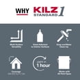 thumbnail image 3 of KILZ 1 STANDARD Interior Water-Based Wall Primer for Multi-Surface Use, 3.5 Gallon, 3 of 7