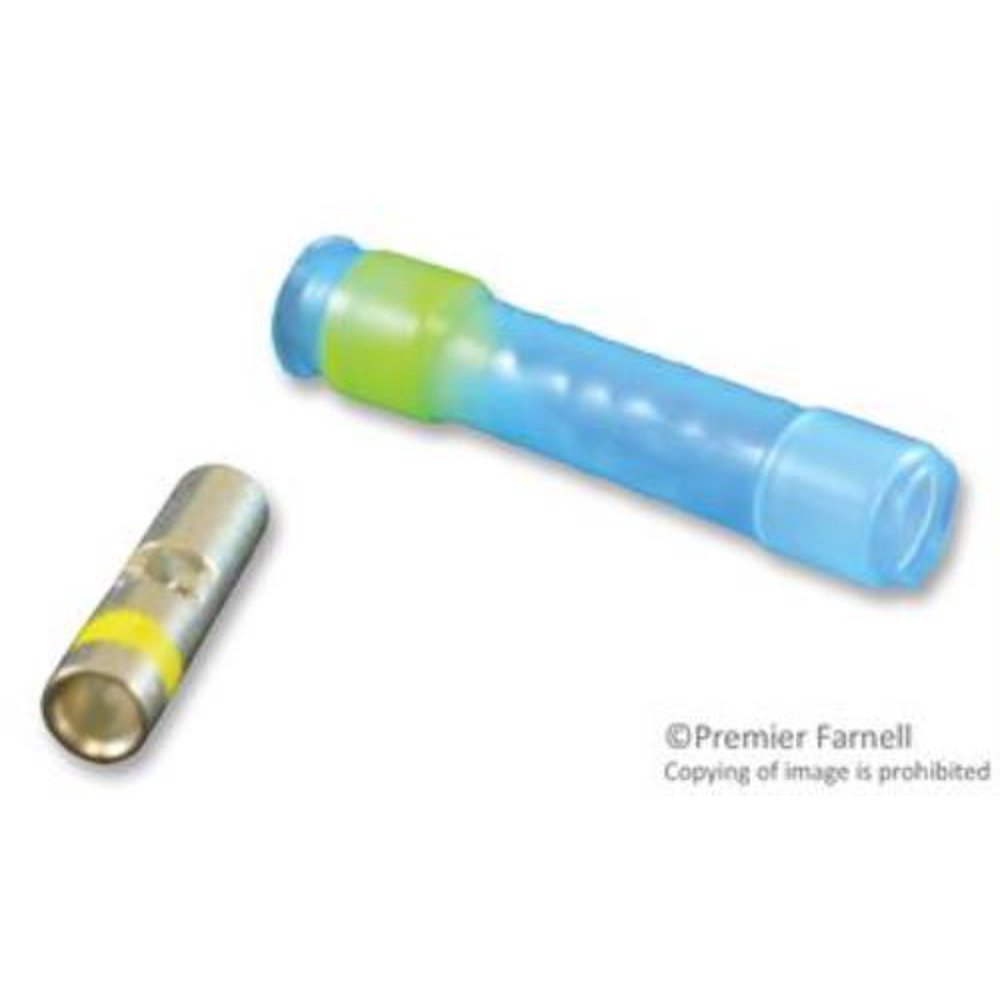 4X 64J7544 Te Connectivity / Raychem D43638 Terminal,Butt Splice