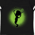 thumbnail image 4 of Inktastic Tennis Player Gift Silhouette Boy Boys Toddler T-Shirt, 4 of 5