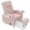 Pink, variant on Multifunctional Electric Pedicure Spa Chair Massage Recliner Manicure Nail Art Station Salon Beauty Spa Tattoo with Smart Foot Bathtub(Black)