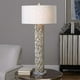 Uttermost Lampe de Table en Bambou Argenté – image 1 sur 2