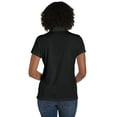 thumbnail image 3 of Hanes Sport Cool DRI Women's Performance Polo Shirt Black L, 3 of 5