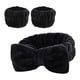 thumbnail image 3 of 6xWristband Spa Diegar Banda para el cabello de tela suave de tela suave para la cabeza de diadema de maquillaje para maquillaje para el cuidado 2 piezas, 3 of 8