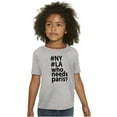 thumbnail image 4 of Who Needs Paris NY LA Fashion Girls Kids T Shirt Tees Teen Brisco Brands XS, 4 of 6