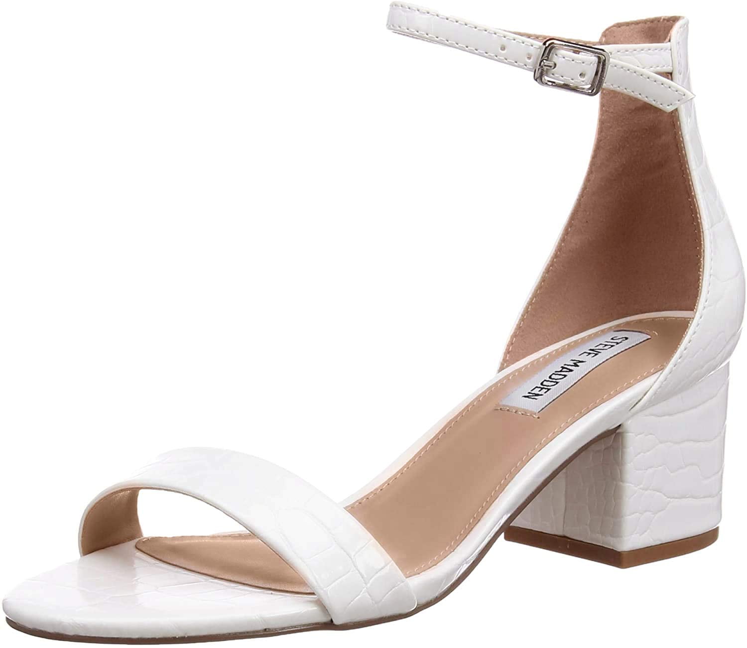 steve madden irenee white leather