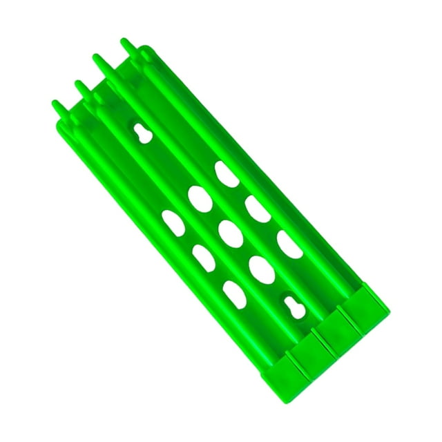 Pigeon Leg Holder 4 Rows Band Rack Stand Frame Storage Rack Hanging on The Wall Accessories Bird Training Supplies Green