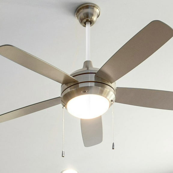 HOMEMAXS  Ceiling Fan Long Downrod Extension Adjustable Light Pole White