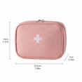 thumbnail image 3 of First Aid Kit, Portable Travel Emergency Medical Pouch 4-Piece Set in Gray, Lightweight Compact Carry Medicine Organizer Bags for Outdoor Camping Hiking Home Office Car Trip Daily Use, 3 of 8