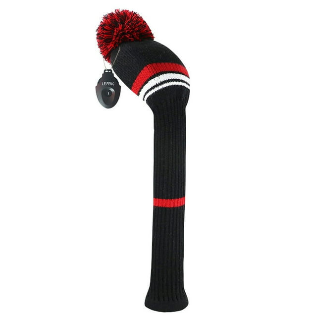 1Pcs Golf Club Cover, Knitted Golf Head Cover for 460cc Driver Fairway