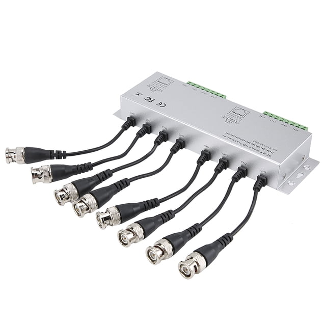 Passive Video Balun Transceiver, Twisted Pair Transmission CCTV Video Balun, For Professional Use Video Conferencing Camera System