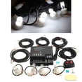 thumbnail image 1 of 12V HID Bulbs Hide Away Emergency Hazard Warning Flashing Strobe Light System Kit White Universal Car Vehicle, 1 of 18