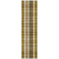 thumbnail image 2 of Addison Rugs Chantille Indoor/Outdoor Transitional Plaid Wheat Washable Runner Rug, 2'3" x 7'6", 2 of 6