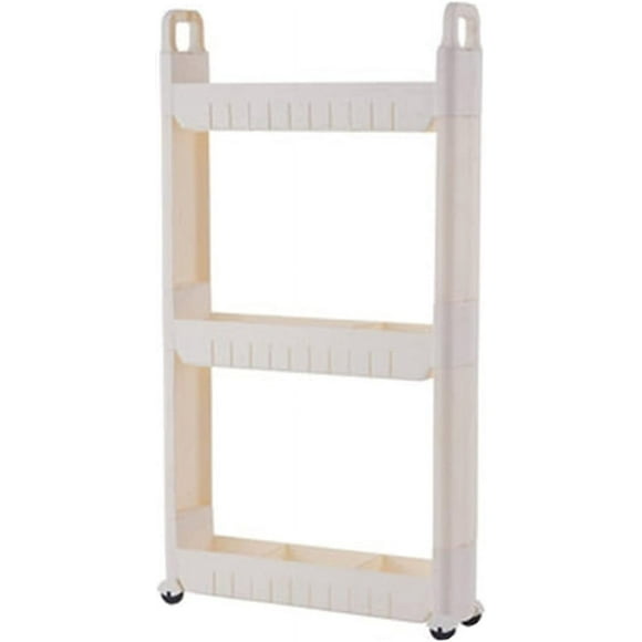 HWZWT White shelving units suitable for kitchens, bathrooms, offices, laundry rooms, no screws required for installation
