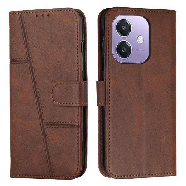 Funda Flip para FOXDOCK OPPO A60 5G – Carcasa delgada y resistente a impactos con soporte para uso diario y profesional