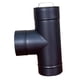 thumbnail image 5 of Tubo de estufa, tubo de chimenea para tienda de campaña caliente, junta de tres vías, tubo de de acero inoxidable en T para horno de Camping al shamjiam Chimenea de la estufa, 5 of 8