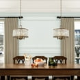 thumbnail image 6 of Livex Lighting Grammercy Convertible Mini Chandelier in Palacial Bronze, 6 of 13