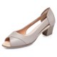 thumbnail image 5 of Sandalias Ropa exterior para mujer Zapatos de mujer Zapatillas Moda para mujer Tacón grueso Zapatos de una sola capa Sandalias con punta de pez, 5 of 5