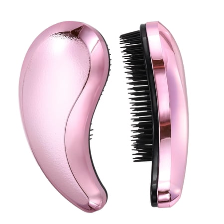 Uxcell Small Dog Brushes Grooming Brushes Puppies Hair Remover Soft Bristles (Rose Purple 2 Pcs) Intended for Small Pets