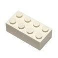 thumbnail image 1 of Piezas y Piezas LEGO: Blanco 2x4 Ladrillo x50 LEGO LEGO, 1 of 1