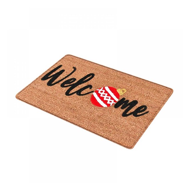 Baywell Christmas Indoor Door Mat Holiday Doormats Decorative Entrance