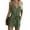 Green, variant on Venzia Womens Casual V Neck Romper Bow Knot Sleeveless Summer Short Jumpsuit with Pockets