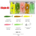 thumbnail image 3 of Juego de señuelos de pesca Ndcxsfigh con 5 rejillas y caja de aparejos, 3 of 6
