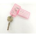 thumbnail image 5 of 50 Pcs Metal Keychain Colorful Plastic Key Fobs Luggage Name Card Label Tag Keyring Keyring Mixed, 5 of 5