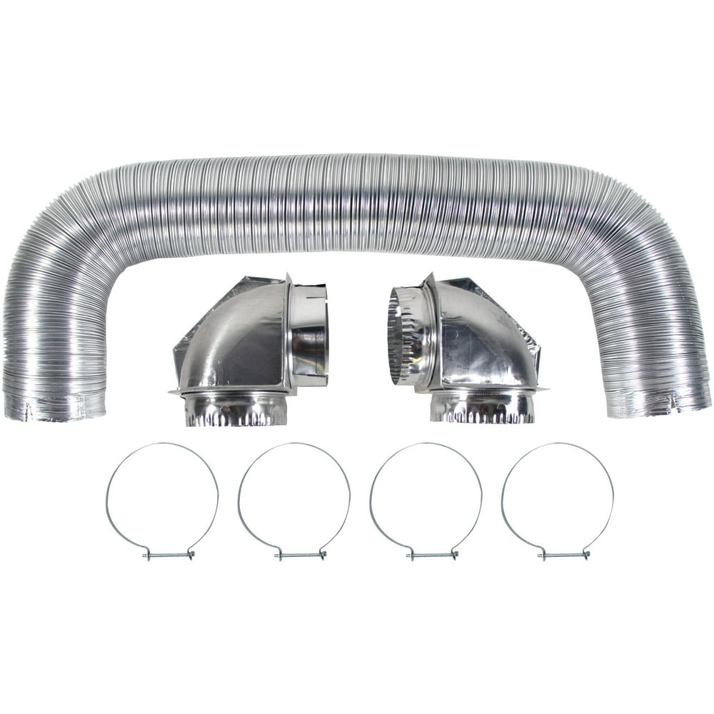Certified Appliance Accessories 77018 Dryer Vent Duct Kit With Elbows