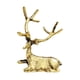 thumbnail image 2 of Escultura de ciervo Strade Fareast Limited Oro oscuro 5 cm x 6,5 cm, 2 of 8