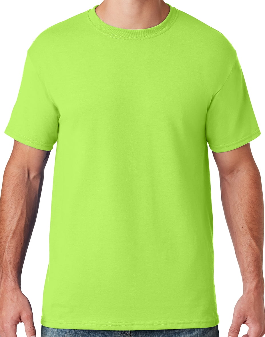 Mens Moisture-Wicking T-shirt, 4XL Green Walmart.com