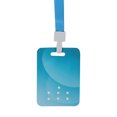 thumbnail image 2 of Neck Hanging Air Cleaning Card Portable Odor Removal Cleansing Card with Lanyard, 2 of 8