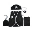 thumbnail image 1 of 1PC Disfraz de espectáculo de piratas para niños de Halloween Disfraz de pirata clásico Disfraz de fiesta de Halloween Mascarada Escenario Traje de cosplay para niños Adecuado para 80-130cm, 1 of 7